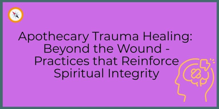 Apothecary Trauma Healing