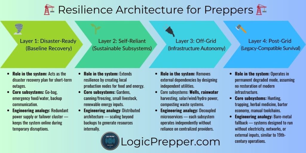 Resilience Architecture for Preppers