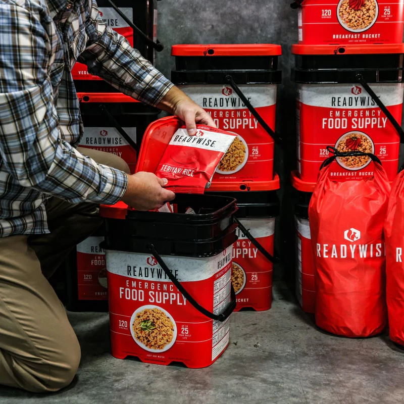 Bug out location food storage